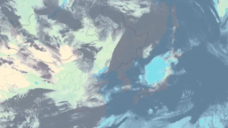 Felhőzet weather map