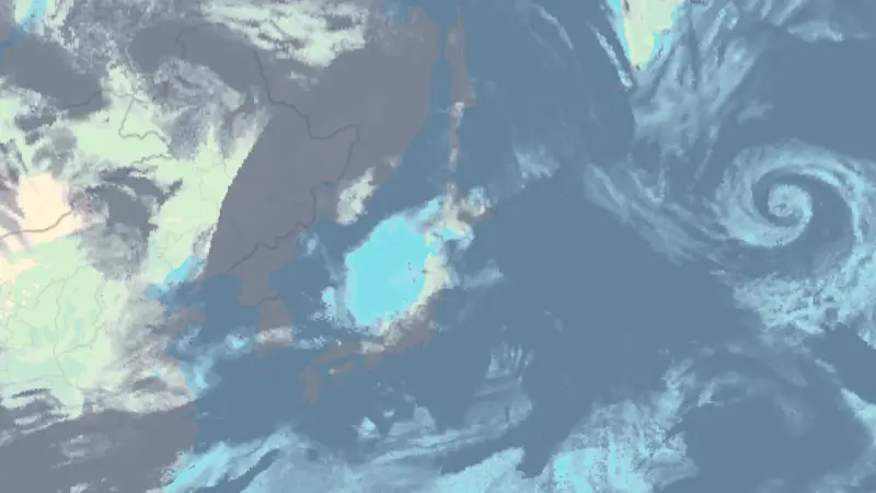 Clouds weather map