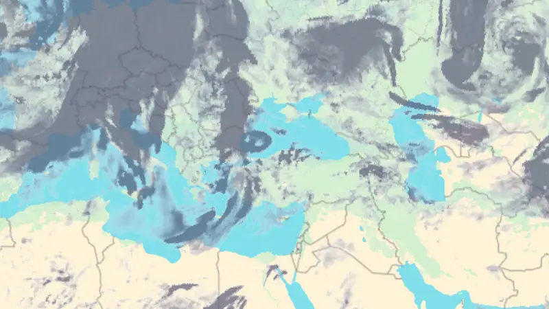 Bulutluluk weather map