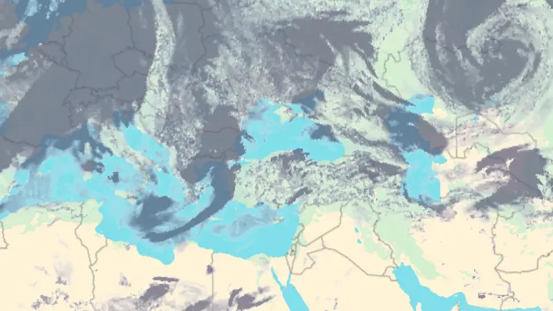 Bulutluluk weather map
