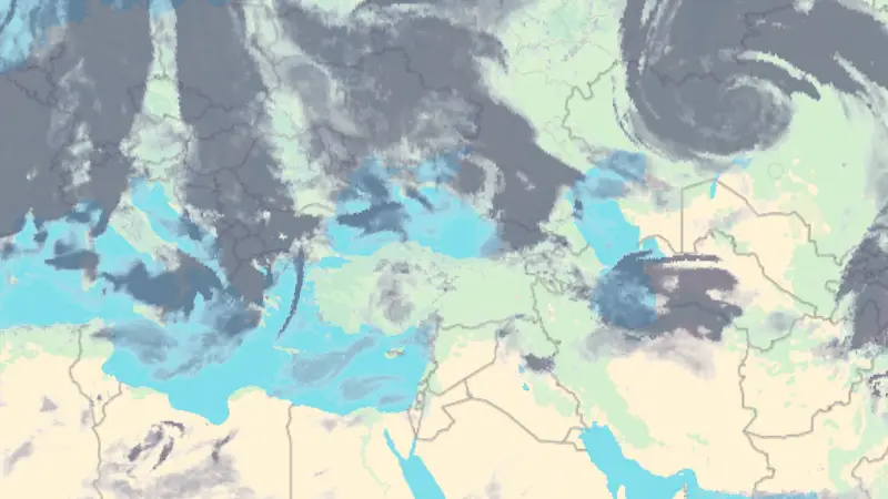 Bulutluluk weather map