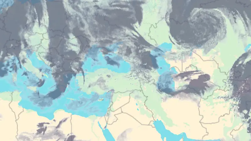 Bulutluluk weather map