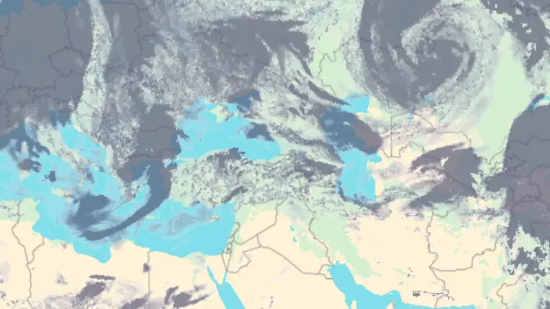 Νεφοκάλυψη weather map