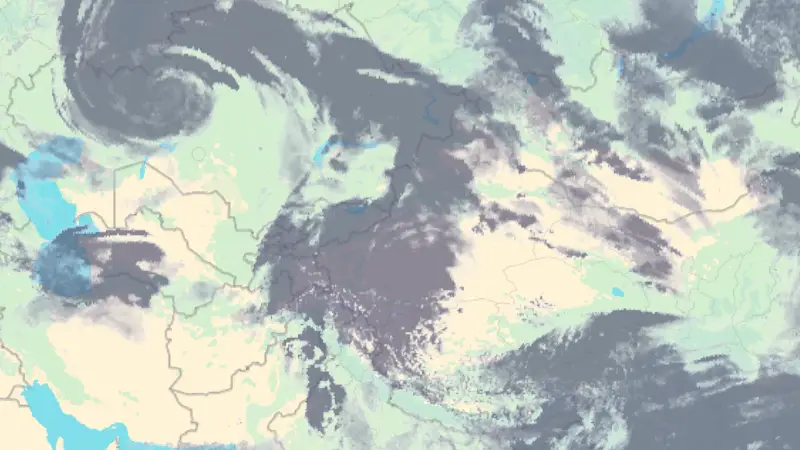 ढग weather map