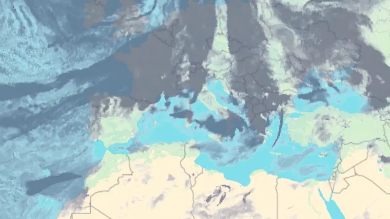 Nuvolosità weather map
