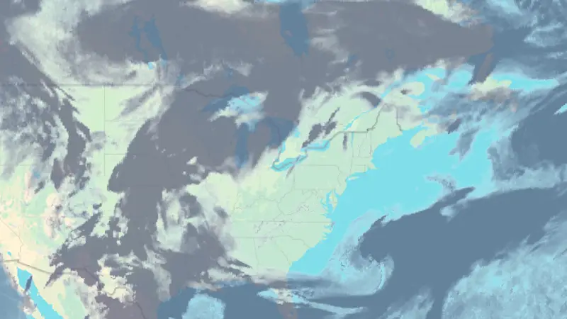 Clouds weather map