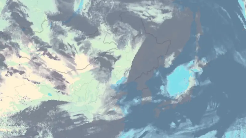 Clouds weather map
