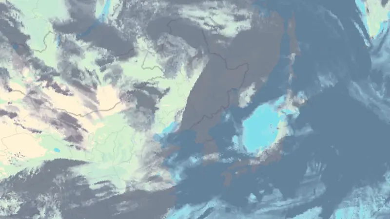 Nebulozitate weather map