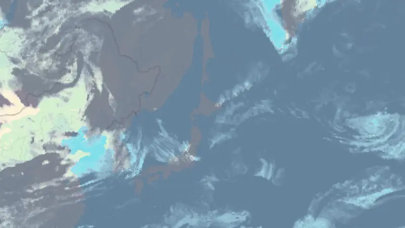 雲量 weather map