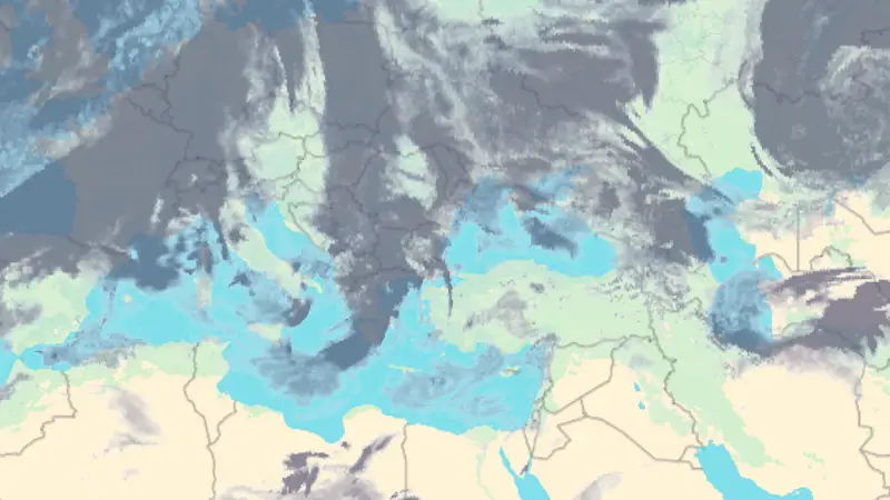 Облачност weather map