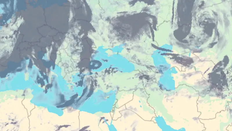 Bulutluluk weather map
