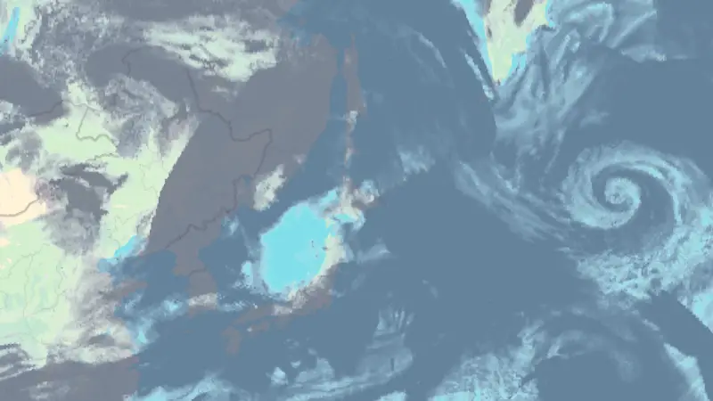 雲量 weather map