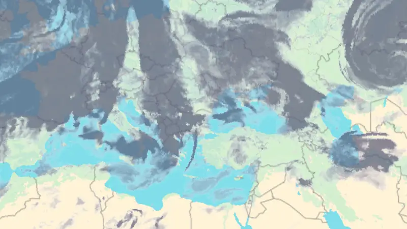 Облачност weather map