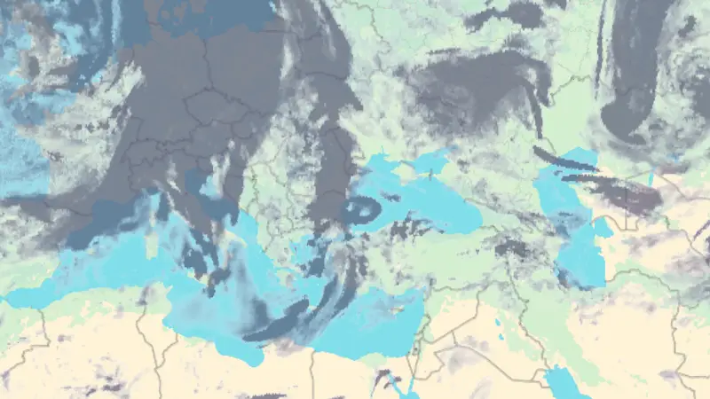 Облачност weather map