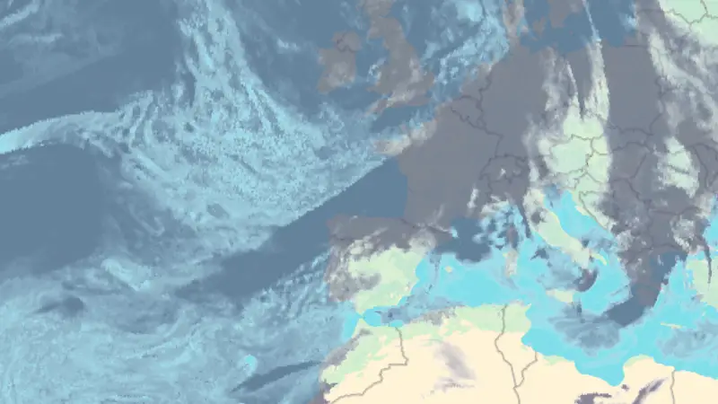 Nubosidad weather map