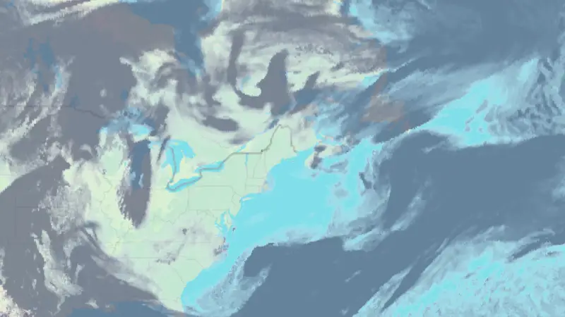 Clouds weather map