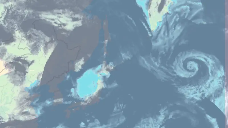 雲量 weather map