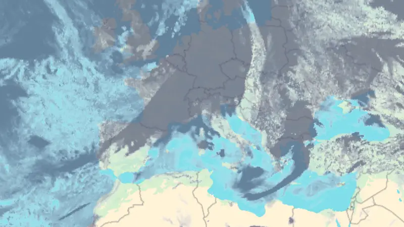 Nuvolosità weather map