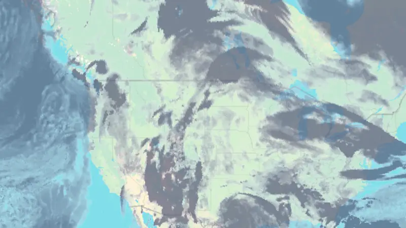 Bewolking weather map