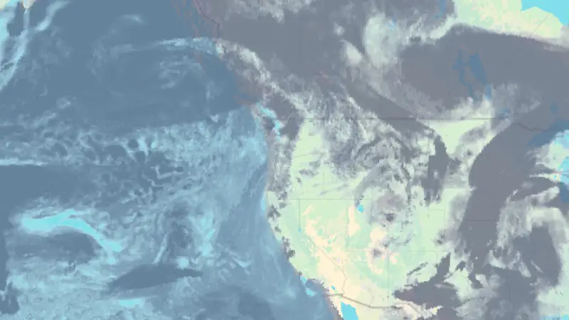 Clouds weather map