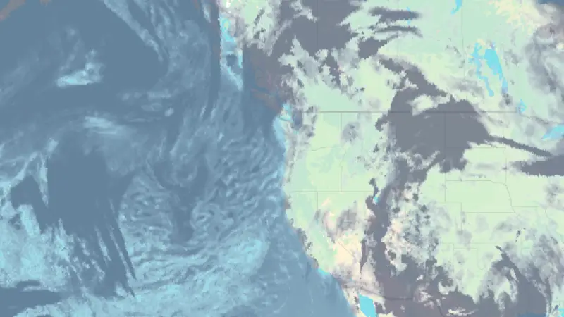 ابر weather map