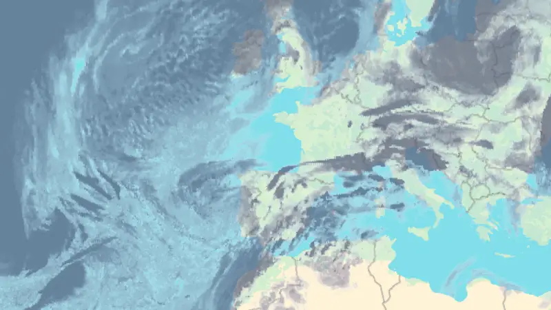 Bewölkung weather map