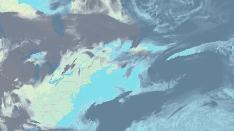 Clouds weather map