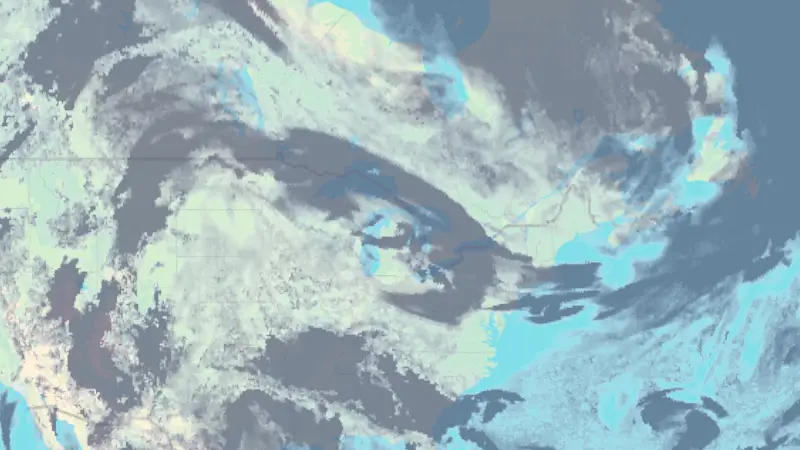 Clouds weather map
