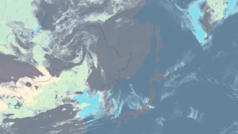 Clouds weather map