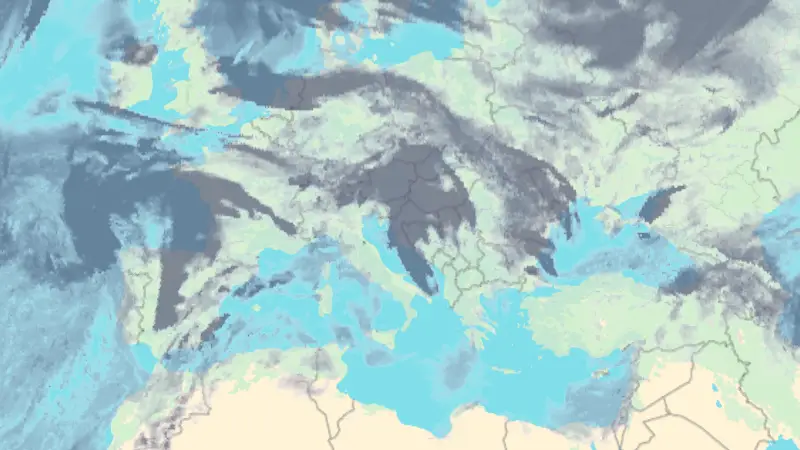 Pilvisus weather map
