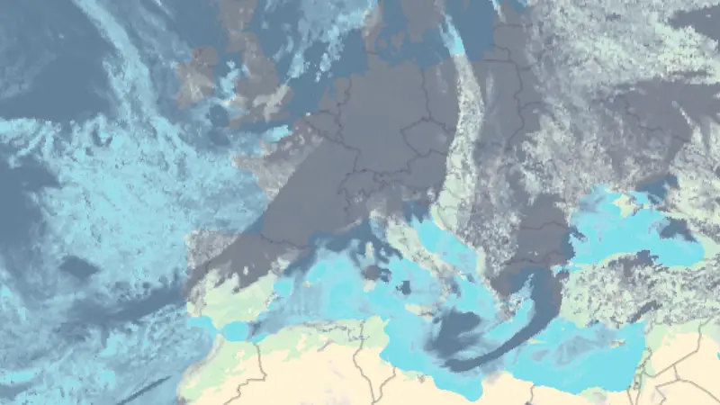 Nuvolosità weather map