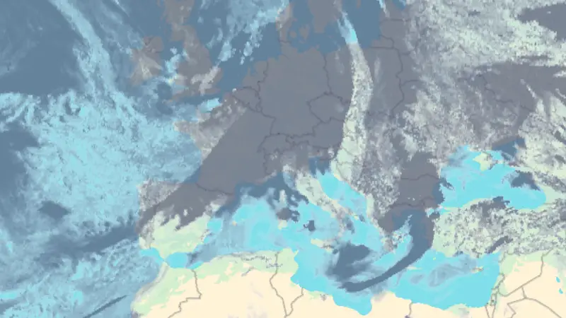 Nuvolosità weather map