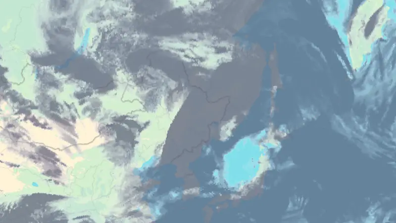 Clouds weather map