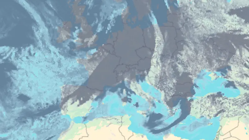 Nuvolosità weather map