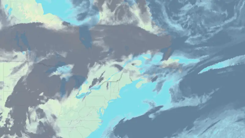 Nebulozitate weather map