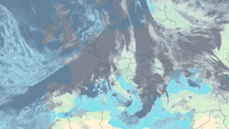 Bewölkung weather map