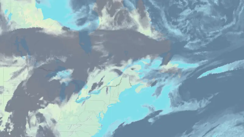 Clouds weather map