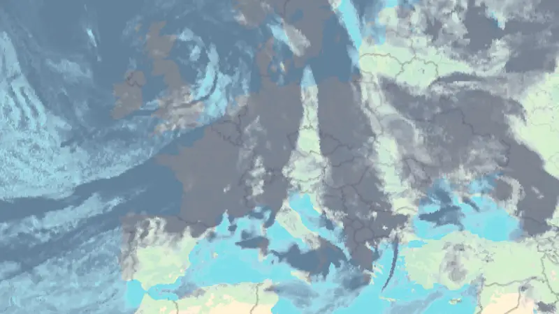 Bewölkung weather map