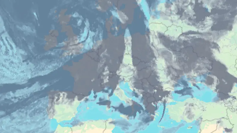 Bewölkung weather map
