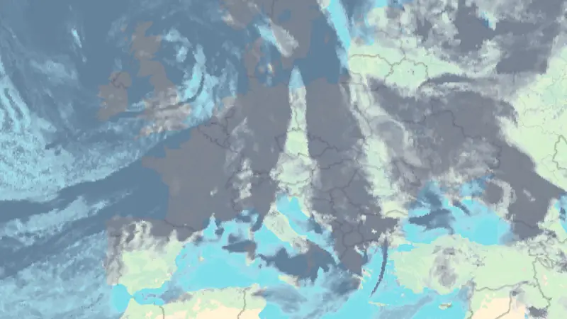 Bewölkung weather map