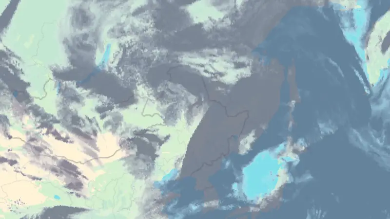 Clouds weather map