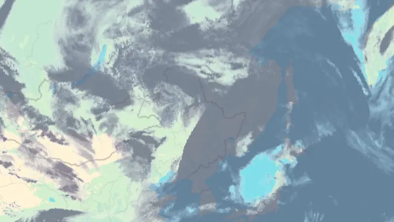 Clouds weather map
