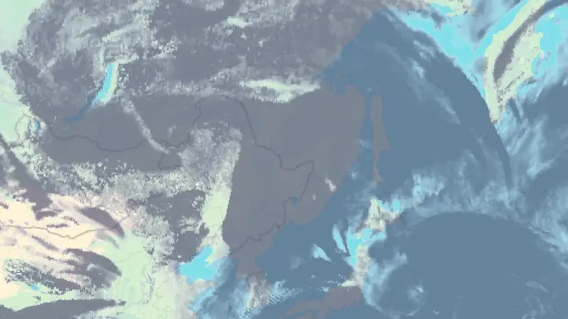 Clouds weather map