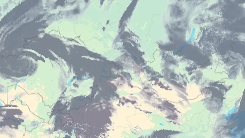 Clouds weather map