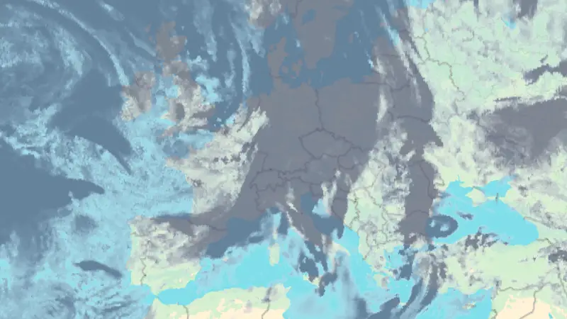 Bewölkung weather map