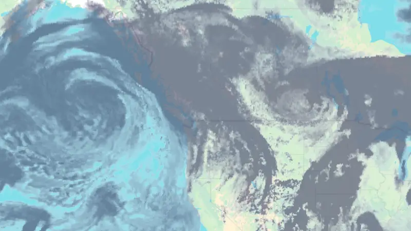 Vranësira weather map