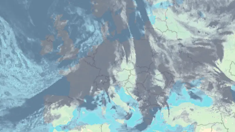 Bewölkung weather map