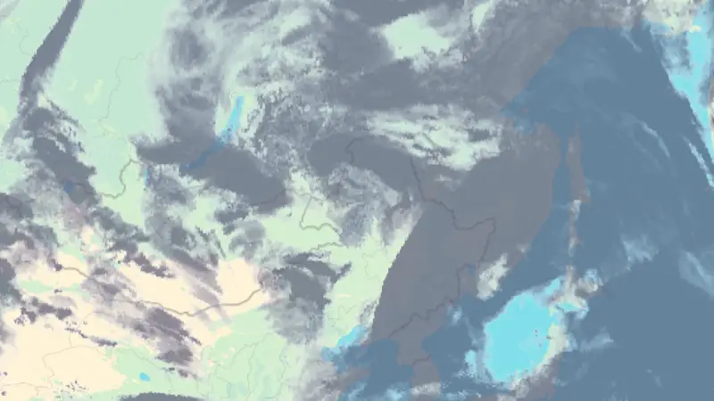 Clouds weather map