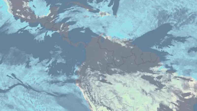Nubosidad weather map