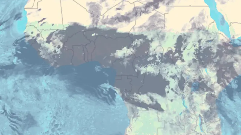 Νεφοκάλυψη weather map
